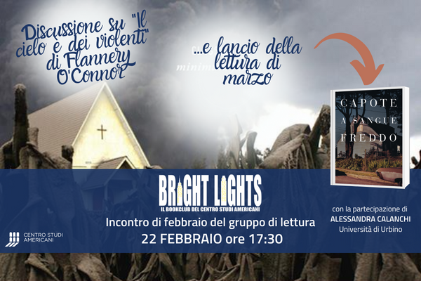 BRIGHT LIGHTS BOOKCLUB - Incontro di febbraio