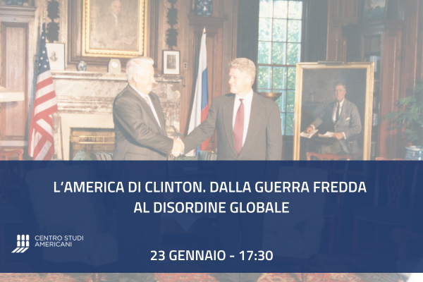 L'America di Clinton. Dalla Guerra Fredda al disordine globale