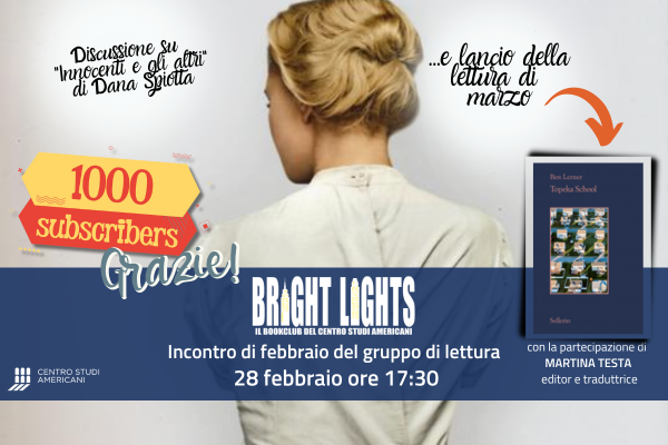 Bright Lights Bookclub - Incontro di febbraio