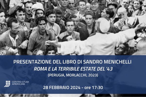 Presentazione del libro di Sandro Menichelli, 