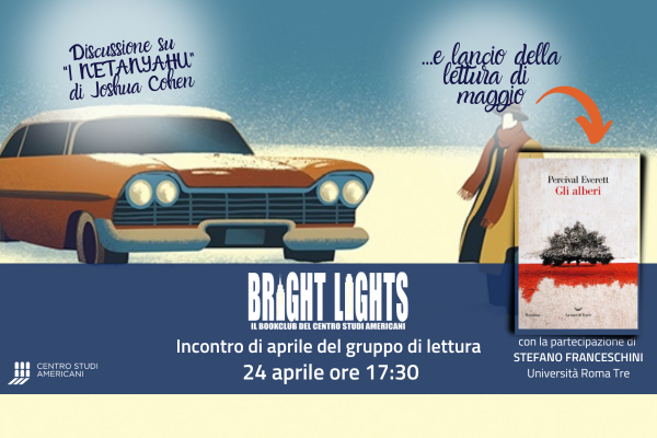 Bright Lights Bookclub - Incontro di aprile