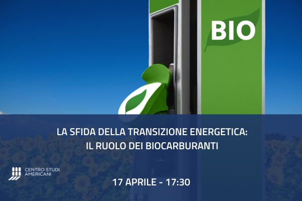 La sfida della transizione energetica. Il ruolo dei biocarburanti