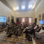 da sinistra a destra: Francesco Maria Talò, Maurizio Caprara, Gen. Massimo Panizzi, Giulio Terzi di Sant’Agata, Daniela Bianchi, Francesco Giubilei.